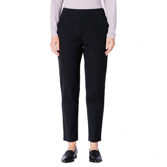 Isaac Mizrahi Live Black Slim Fit Pants Trousers Jeans Cotton Rayon Blend NWOT - Picture 6 of 8